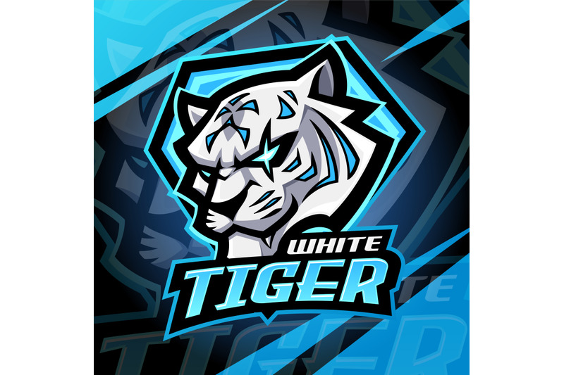 white-tiger-head-esport-mascot-logo-design