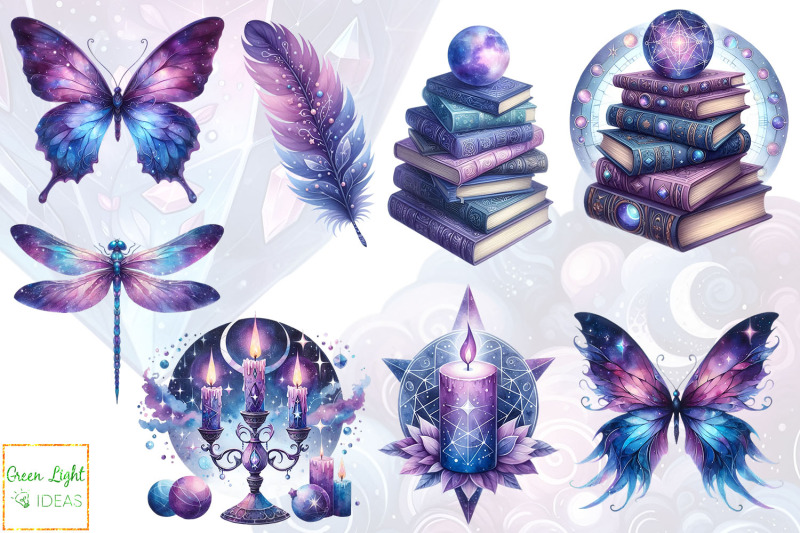 celestial-galaxy-mystical-clipart-cosmic-halloween-graphics-space
