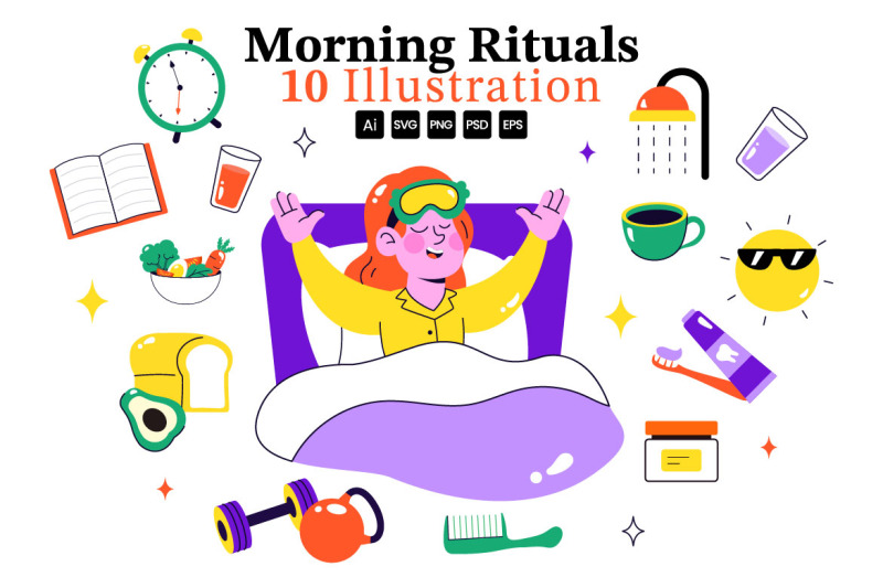 10-daily-morning-rituals-illustration