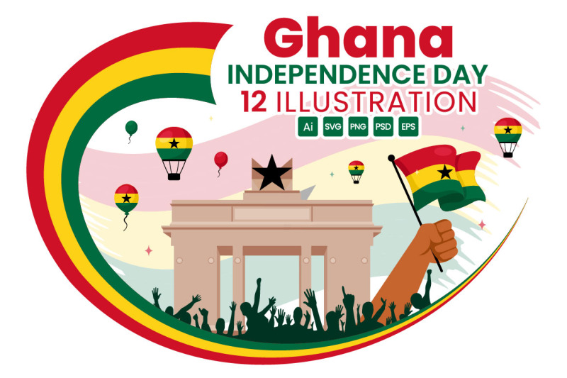 12-ghana-independence-day-illustration
