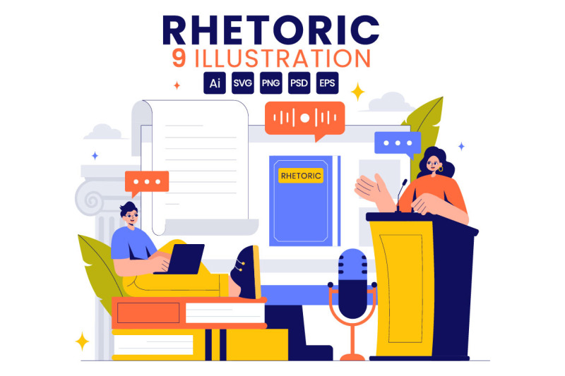 9-rhetoric-and-elocution-class-illustration