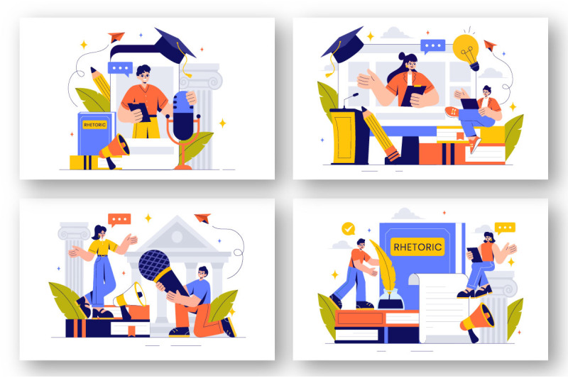 9-rhetoric-and-elocution-class-illustration