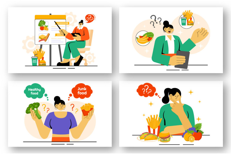 9-healthy-vs-unhealthy-food-choice-illustration