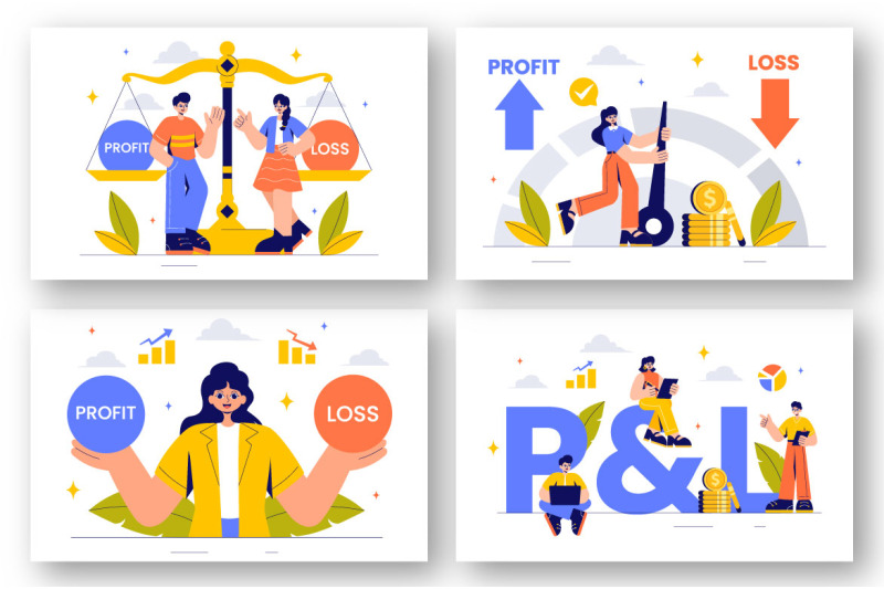 9-business-profit-and-loss-illustration