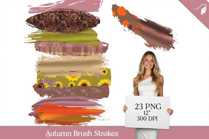 autumn-brush-strokes-clipart-fall-glitter-foil-amp-floral-png-bundle