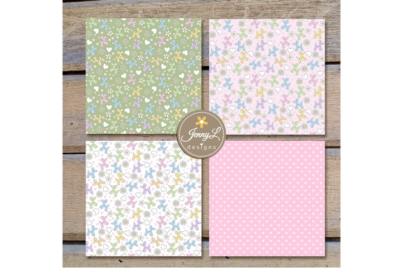 pastel-balloon-dog-seamless-digital-paper-and-clipart