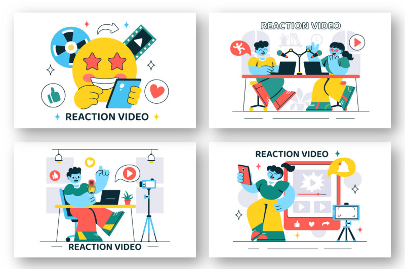 10-social-media-reaction-video-illustration