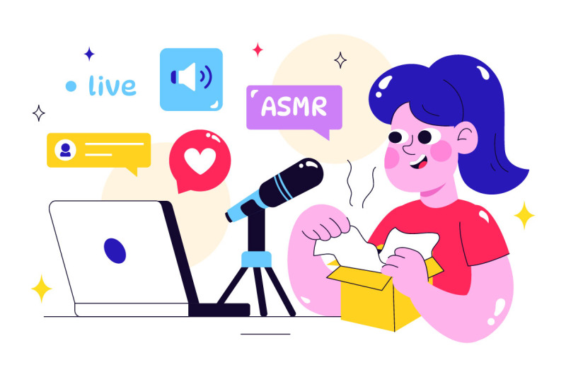 10-asmr-lifestyle-illustration