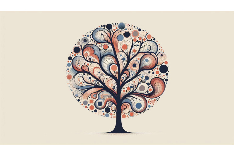 abstract-branching-tree-pattern