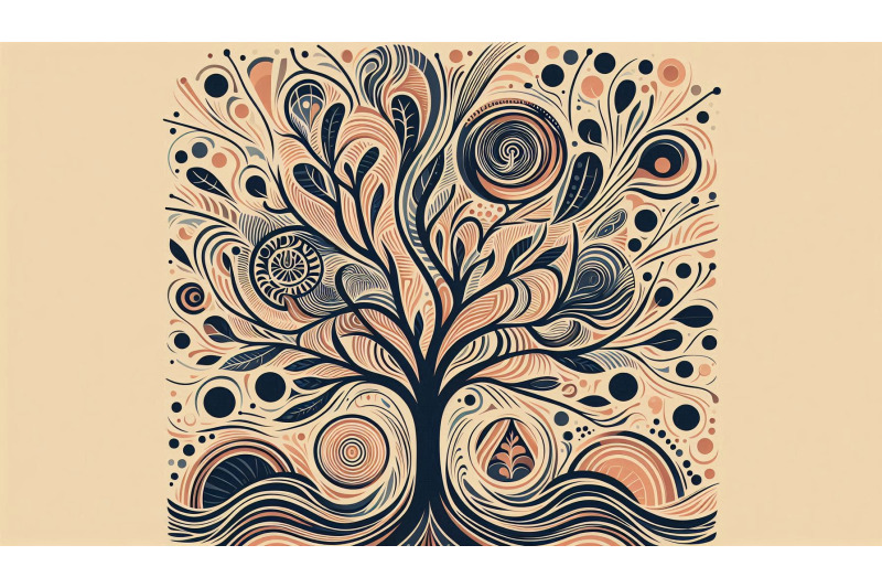 abstract-branching-tree-pattern