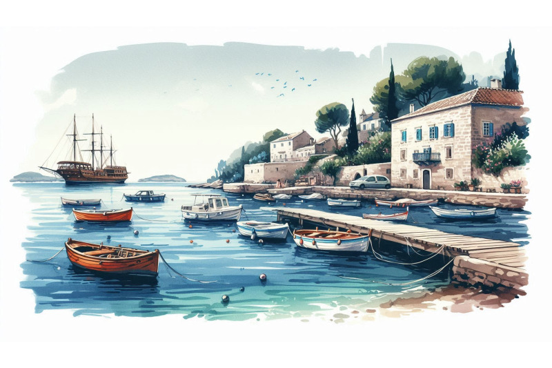 anchored-boats-bay