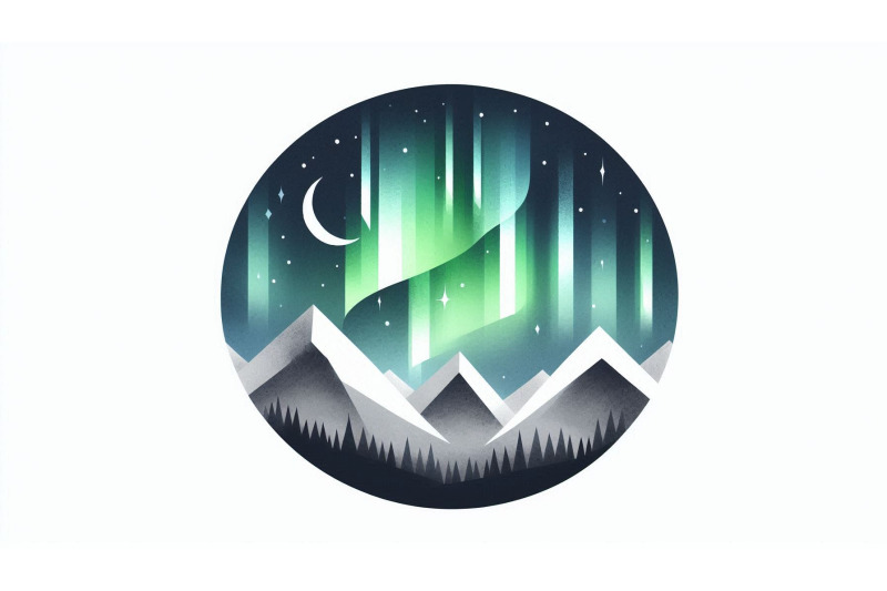 aurora-mountain-sky