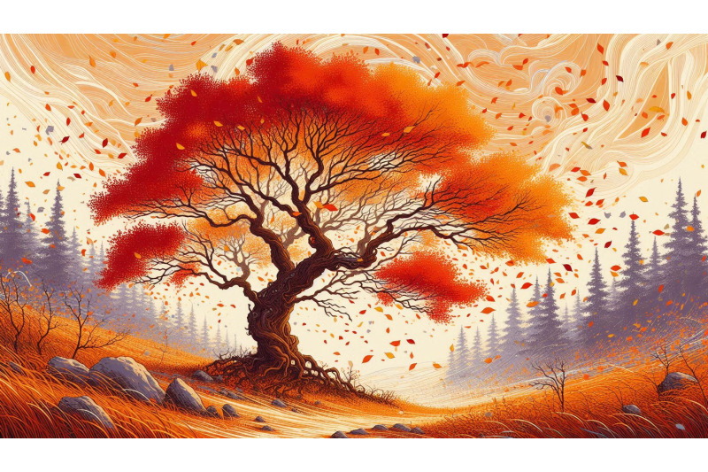 autumn-leaves-breezy-tree