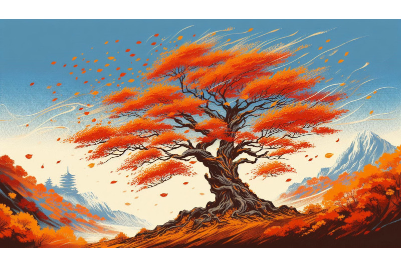 autumn-leaves-breezy-tree