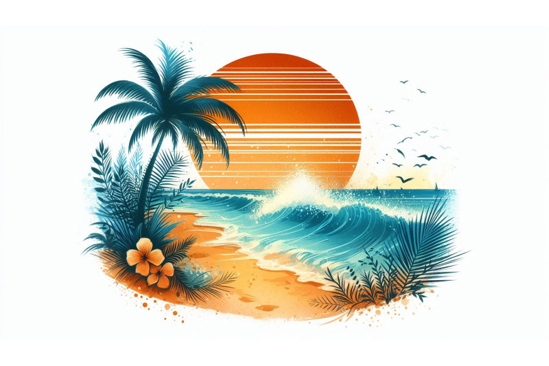 beach-brush-print