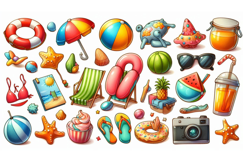 beach-life-symbols