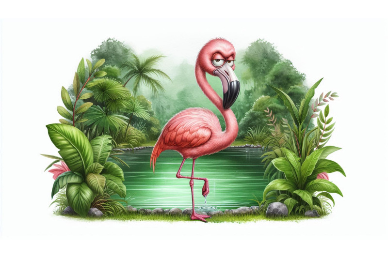 bored-flamingo