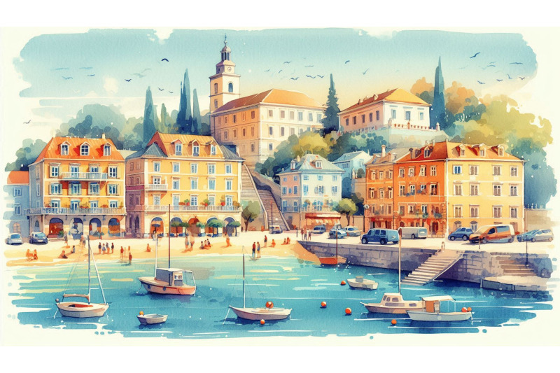 bright-coastal-town