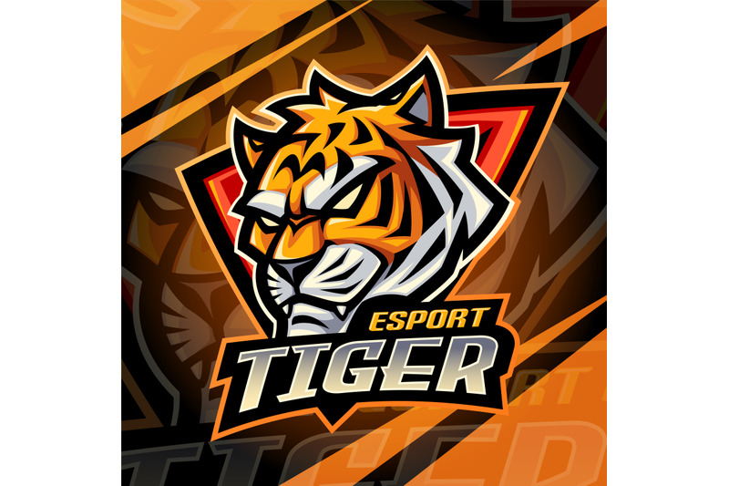 tiger-head-esport-mascot-logo-design