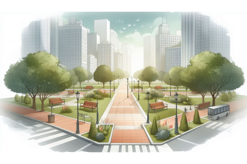 city-park-benches