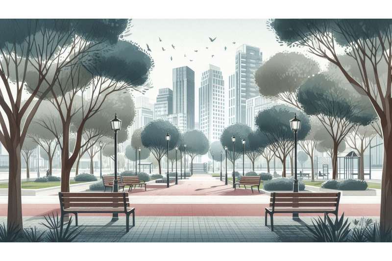 city-park-benches
