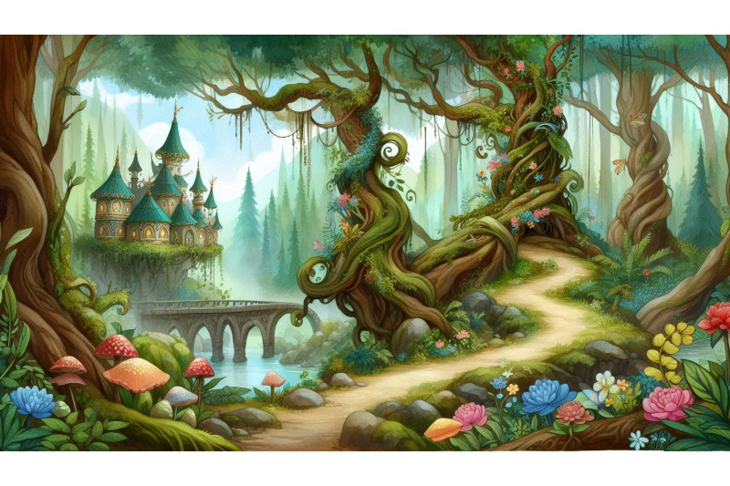 enchanted-rainforest-art