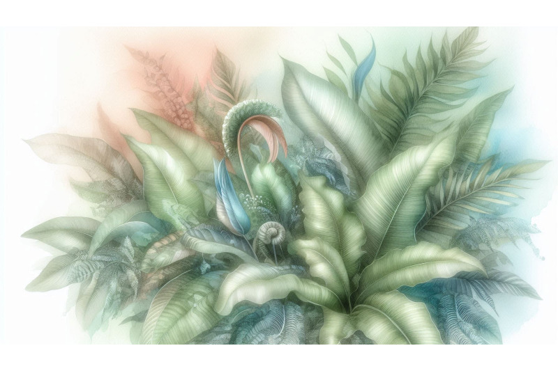 exotic-green-leaves