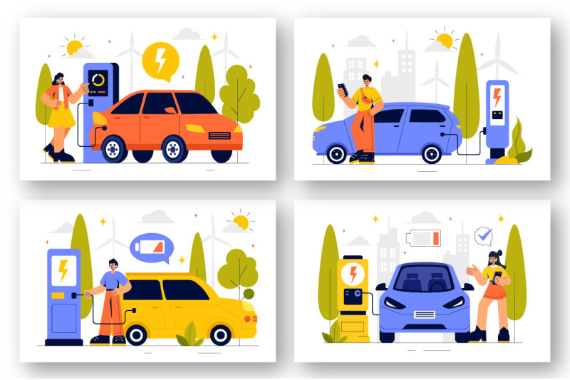 9-electric-car-battery-charging-illustration