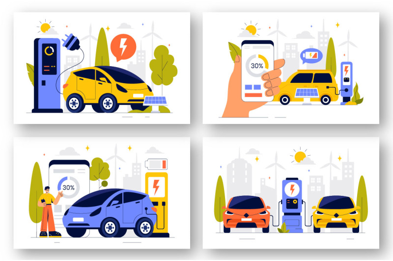 9-electric-car-battery-charging-illustration