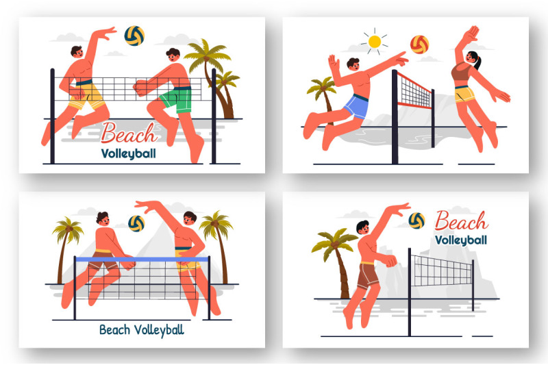 9-beach-volleyball-player-illustration