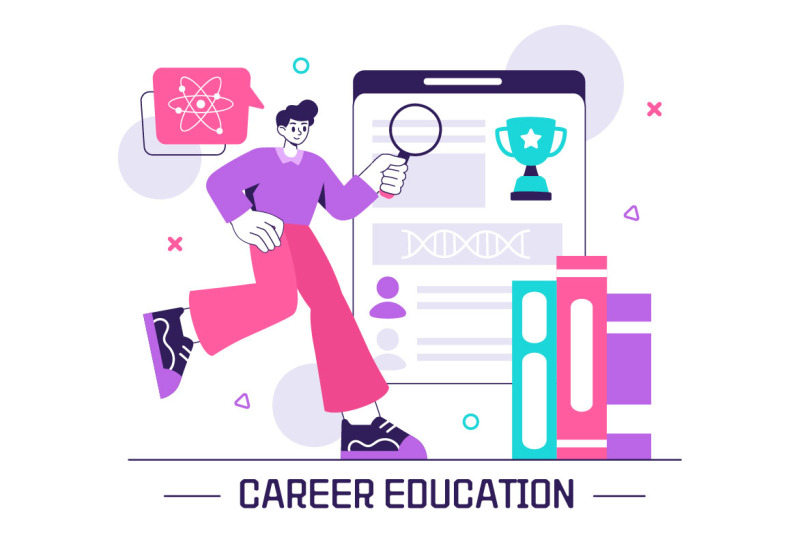 10-career-development-education-illustration