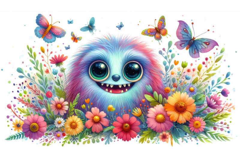 fluffy-monster
