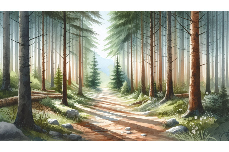 forest-path-trees