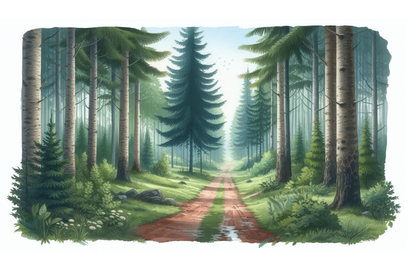 forest-path-trees