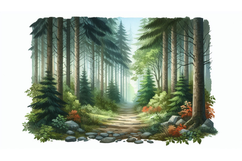 forest-path-trees