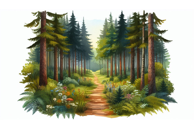 forest-path-trees