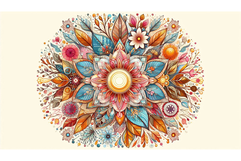 four-season-mandala-design