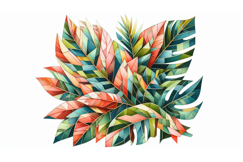 fragmented-tropical-leaves