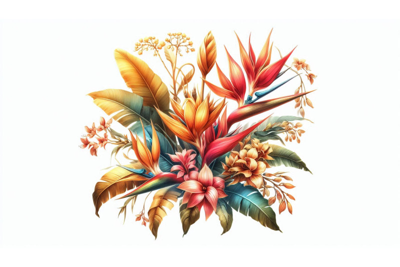 glowing-tropical-flora