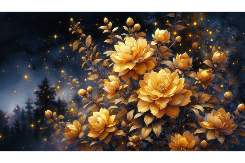 golden-night-flowers