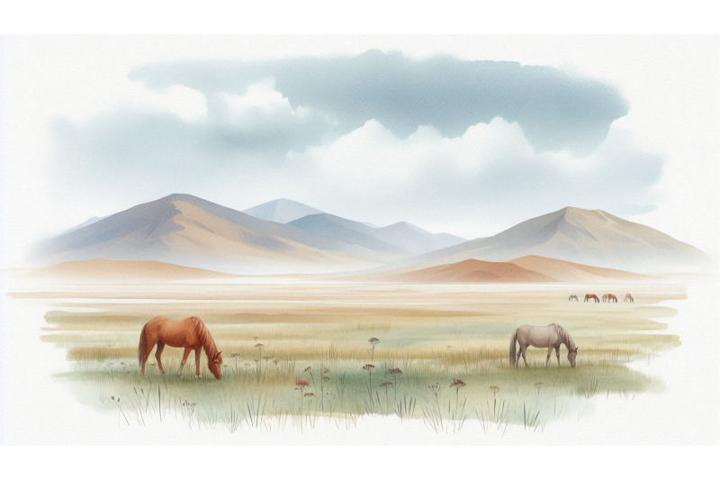 grassy-plains-horses