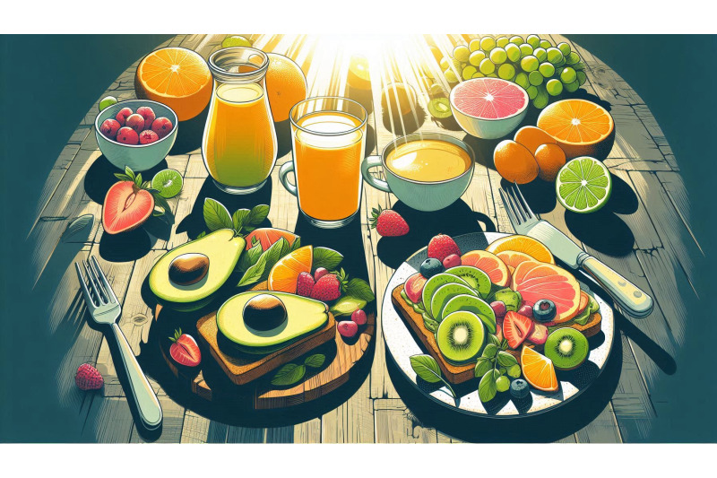healthy-breakfast-table