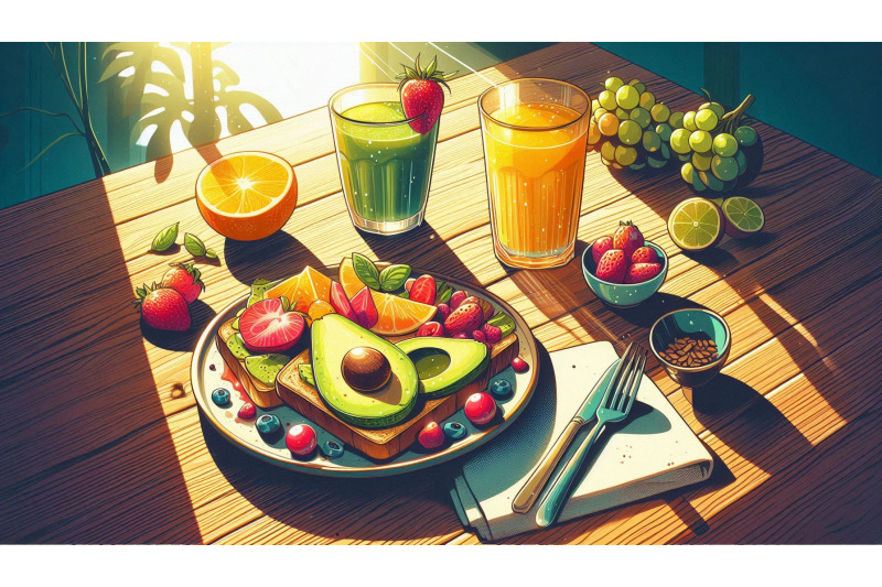 healthy-breakfast-table