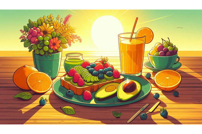 healthy-breakfast-table