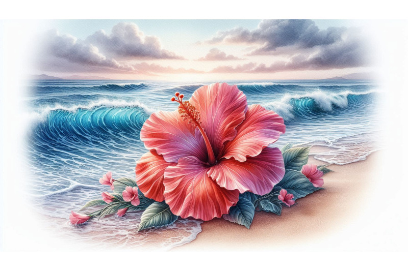 hibiscus-and-tide
