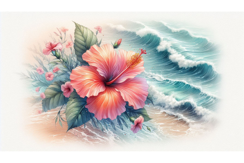hibiscus-and-tide