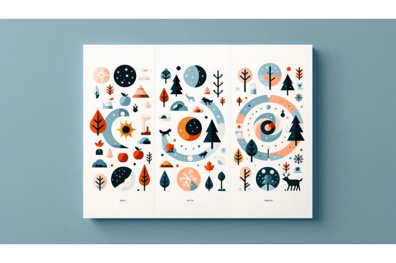 minimal-four-icon-seasons