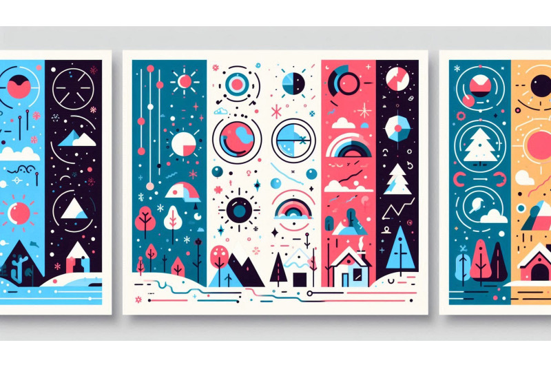 minimal-four-icon-seasons