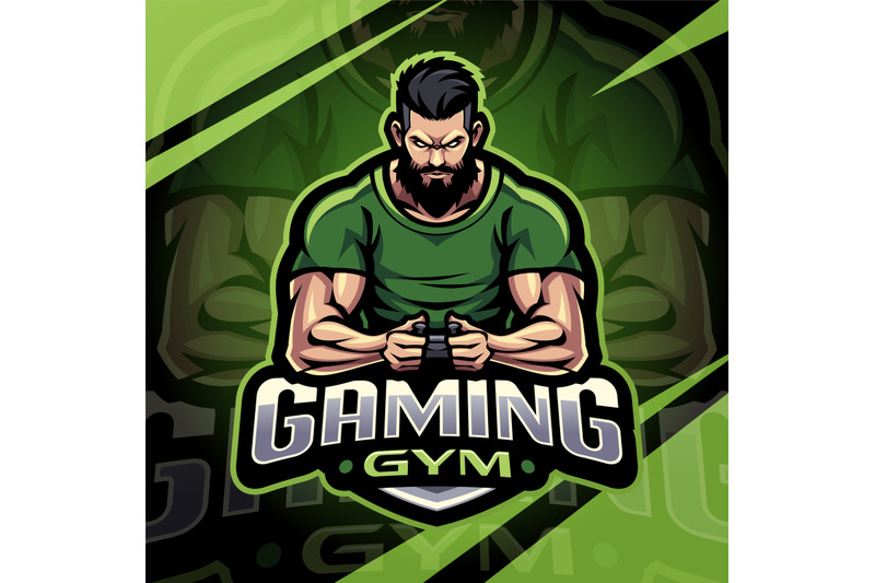 gaming-gym-esport-mascot-logo-design