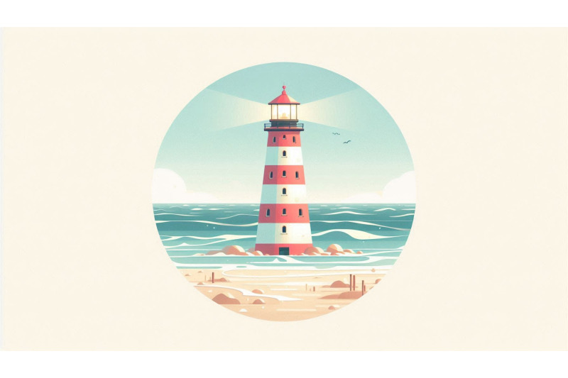 pastel-seaside-lighthouse